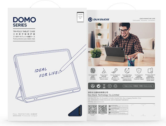 Dux Ducis Domo Series Flip Flip Cover Μπλε (Samsung Galaxy Tab S11)