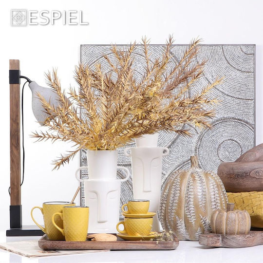 Espiel Cookie Delight Jumbo Schimbare de căldură Cană Ceramică Galbenă 560ml 6buc