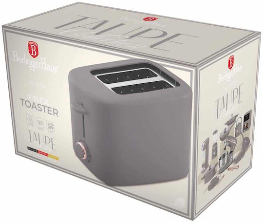 Berlinger Haus Toaster 2 Schlitze 750W Braun