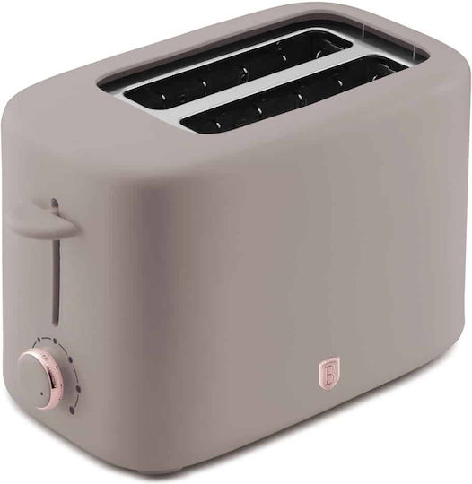 Berlinger Haus Toaster 2 Schlitze 750W Braun