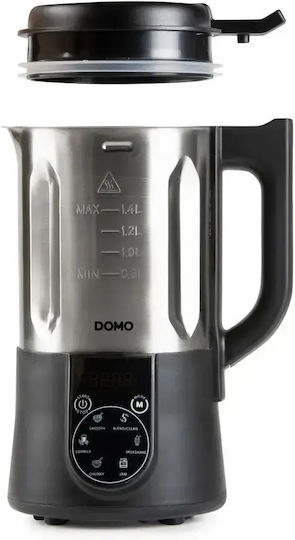 Domo Θερμομάγειρας 1200W με Χωρητικότητα 1.4lt Γκρι