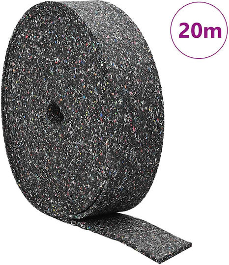 vidaXL Elastic Plastic Floor 10mm on Roll M2000xP12cm