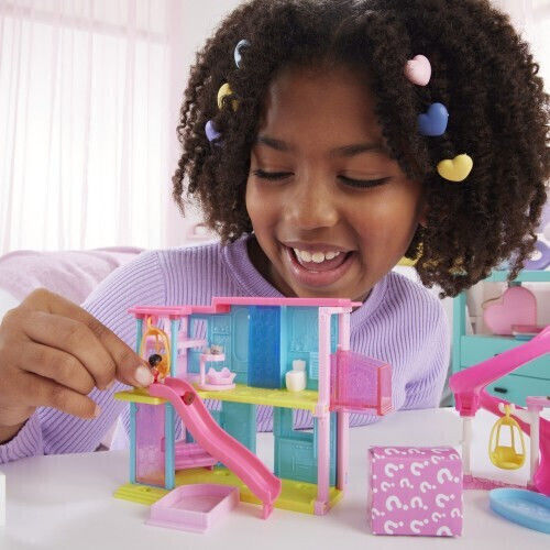 Barbie Barbieland Dream Mini Villa Doll Set for 4+ Years
