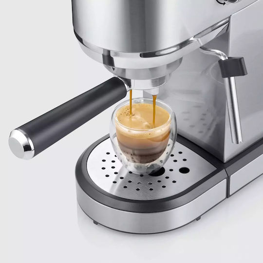 Severin Automatic Espresso Machine 1350W Pressure 20bar Silver KA 5997