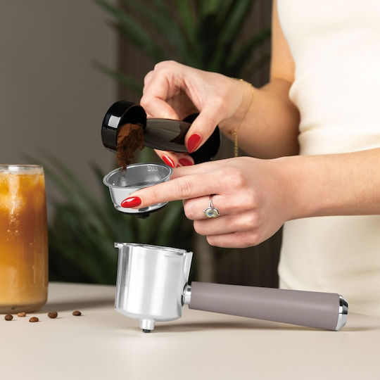 Berlinger Haus Espressomaschine 950W Druck 20bar Braun BH-9856