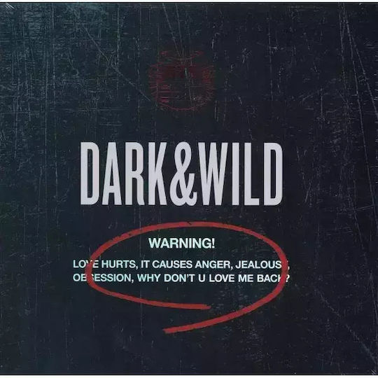 BTS Vol.1 Dark & Wild CD Μουσικής