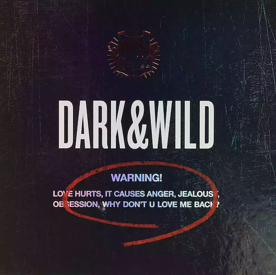 BTS Vol.1 Dark & Wild CD Μουσικής