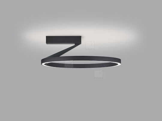 Helestra Deckenleuchte 45cm Schwarz