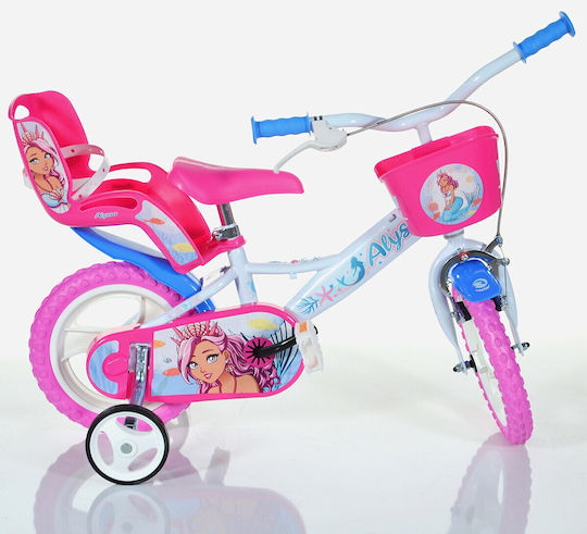 Dino Bikes Alyssa 12 Inch Kids' Bicycle BMX Pink
