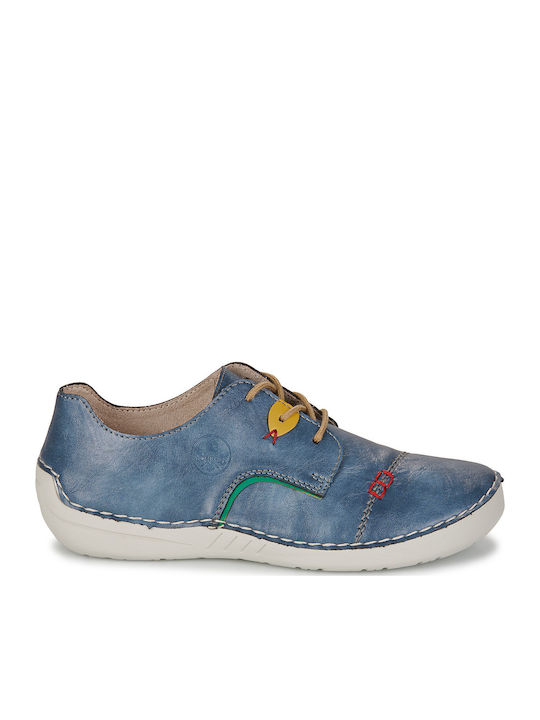 Γυναικεία Oxfords σε Μπλε Χρώμα