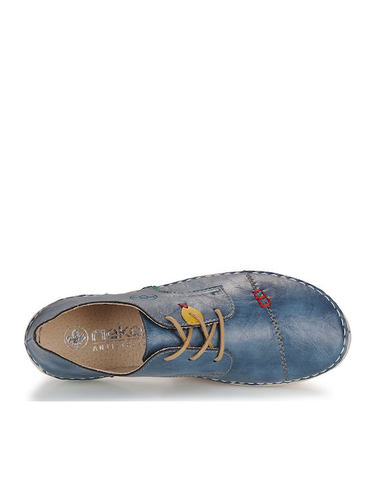 Γυναικεία Oxfords σε Μπλε Χρώμα