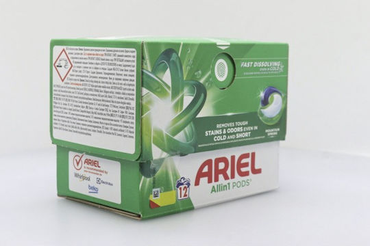 Ariel All In One Pods Mountain Spring Κάψουλες Πλυντηρίου Πιάτων