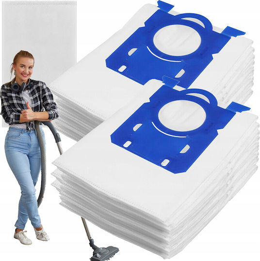 Vacuum Cleaner Bags 12pcs Compatible with Vacuum Cleaner Philips / Electrolux / AEG