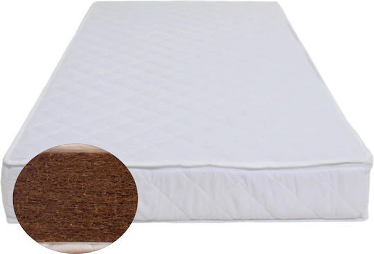 Smartic Στρώμα Κούνιας με Κοκοφοίνικα & Latex 70cmx140cmx8cm