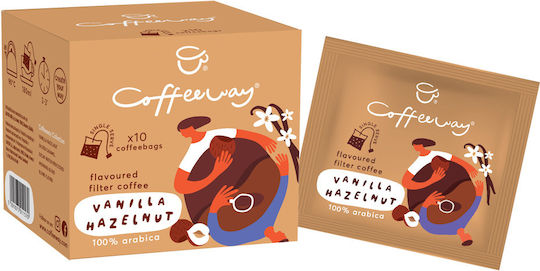 Coffeeway Filter Coffee Arabica Vanilla Whole Beans 10x7.5gr