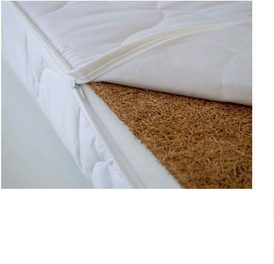 Smartic Ortopedic Saltea Pentru Patut cu Nucă de cocos 70cmx140cmx8cm Smartic Ortopedic Saltea Pentru Patut cu Nucă de cocos 70cmx140cmx8cm
