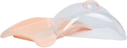 Bewello Cutie pentru Mâncare Plastic Portocaliu 16x12.5cm 1buc