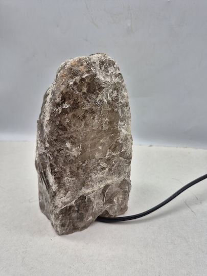 Lampa De Quartz Fumuriu – Piatră Semiprețioasă Naturală