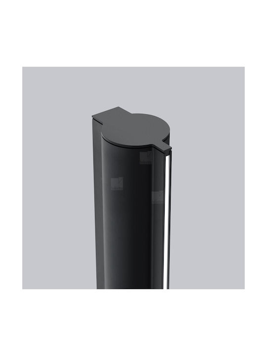 Helestra LED Floor Lamp with Warm White Light 3240lm Black