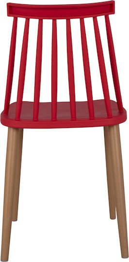 Vanessa Столички Трапезария Red 1бр 42.5x47x81.5бр