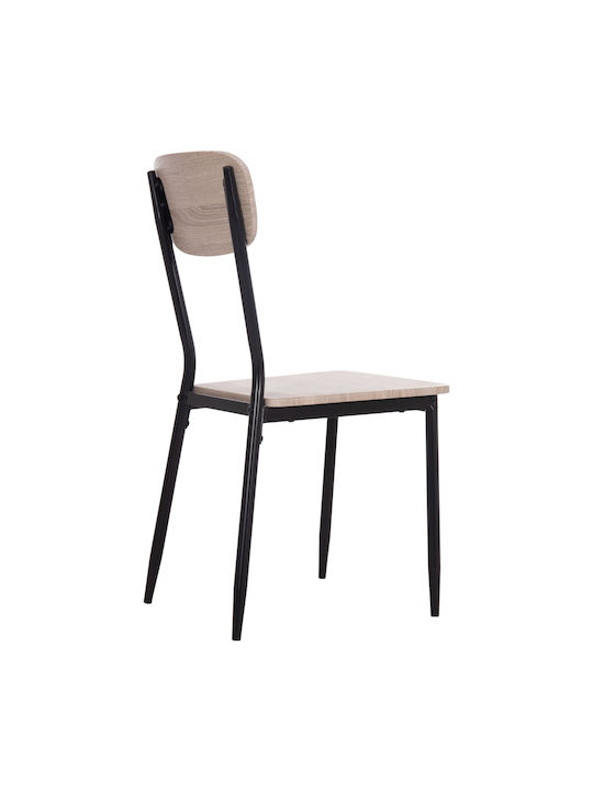 Paget Scaune Sala de mese Black 1buc 40x49x87.5buc