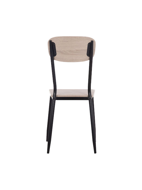 Paget Scaune Sala de mese Black 1buc 40x49x87.5buc