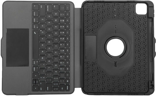 Targus Klappdeckel mit Tastatur Schware (iPad Air) THZ967DE