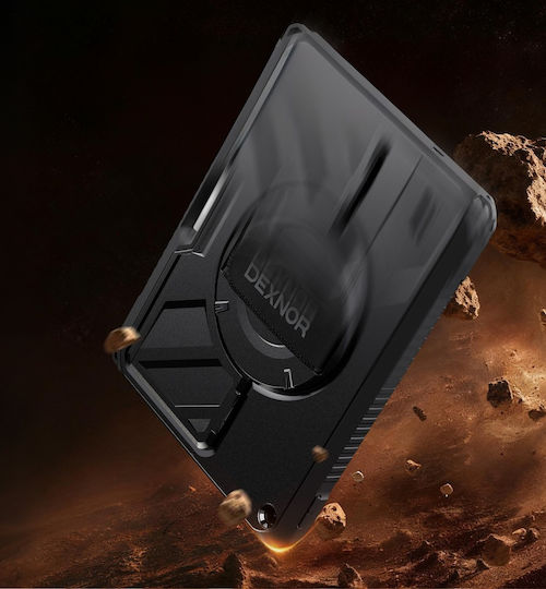 Dexnor Back Cover Rotating Durable Blacη (iPad 10.2" 2021/2020/2019 (9th/8th/7th gen.))
