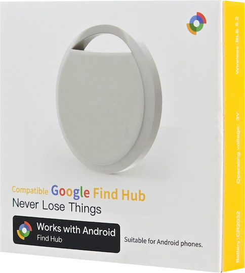 HaveDeer ACCUTAG Google Find Hub Λευκό