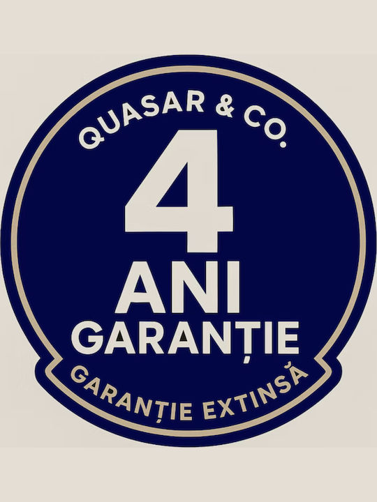 Quasar Valize de Călătorie Dure Albastru Petrol cu 4 roți Set 4buc