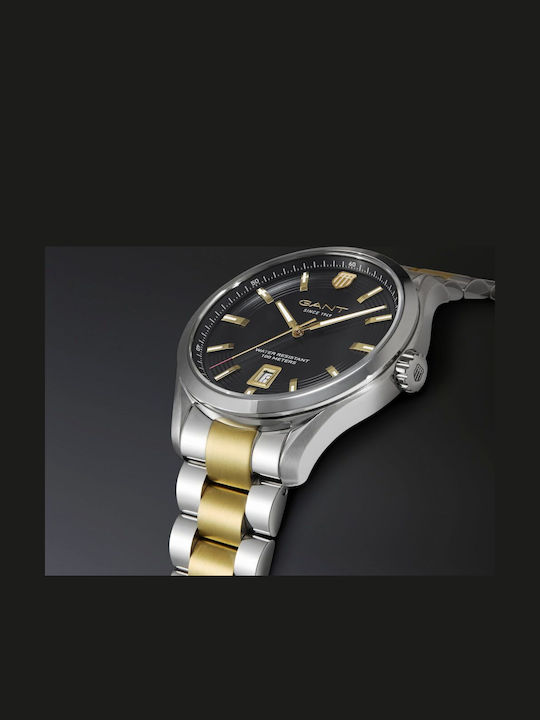 Gant Prestige Ρολόι Μπαταρίας με Μεταλλικό Μπρασελέ