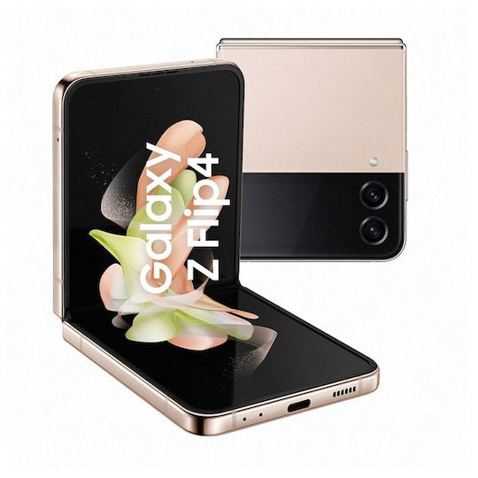 Samsung Galaxy Z Flip4 (8GB/256GB) Розово злато Обновен клас A