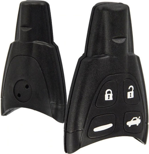 Techstar Autoschlüssel Schutzhülle Kompatibilität Saab 93 95 9-3 9-5 4 Tasten