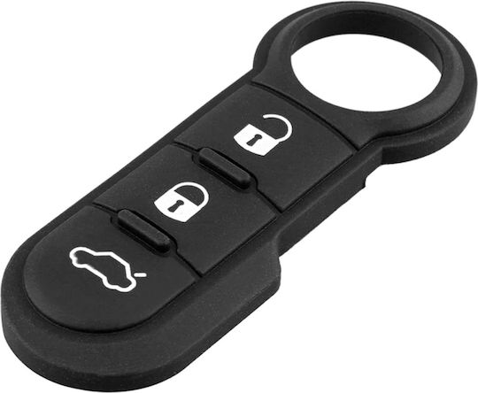 Membrană Din Cauciuc Pentru Butoane 3 Butoane Cheie Auto – Compatibil Fiat 500 Punto Ducato Doblo Citroen Relay Peugeot Boxer