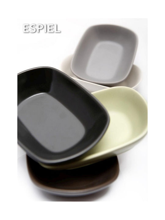 Espiel Stoneware Μπωλ Σερβιρίσματος Οβάλ Κεραμικό Μπεζ 17x4εκ. Espiel Stoneware Μπωλ Σερβιρίσματος Οβάλ Κεραμικό Μπεζ 17x4εκ.