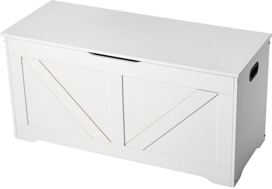 Vevor Children's Storage Box made of Wood White 99x39.5x48cm 1pcs