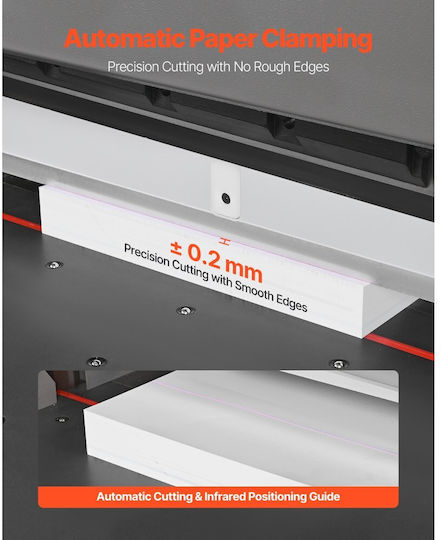 Vevor Office Cutting Electric Machine Guillotine 66cm