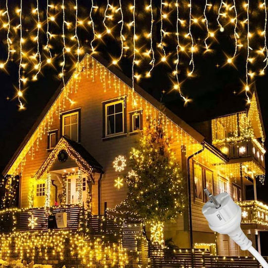 1000 Lights LED 50m. Warm White type Rain 1pcs