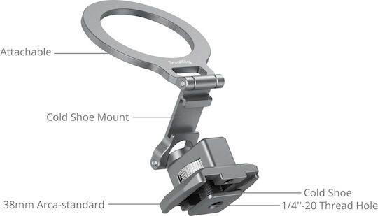 Smallrig 5339 Στήριγμα Τηλεφώνου Arca Type Cold Shoe