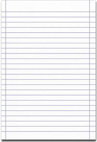 Skag Notebook Ruled A5 50 Sheets 1pcs (Μiscellaneous colours)
