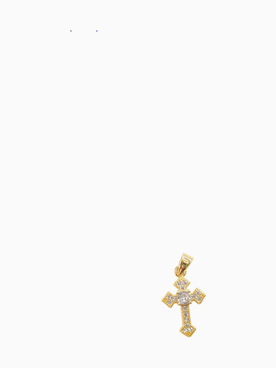 Kreuz Silber Vergoldet mit Kette Silver 925 Kreuz Silber Vergoldet mit Kette Silver 925