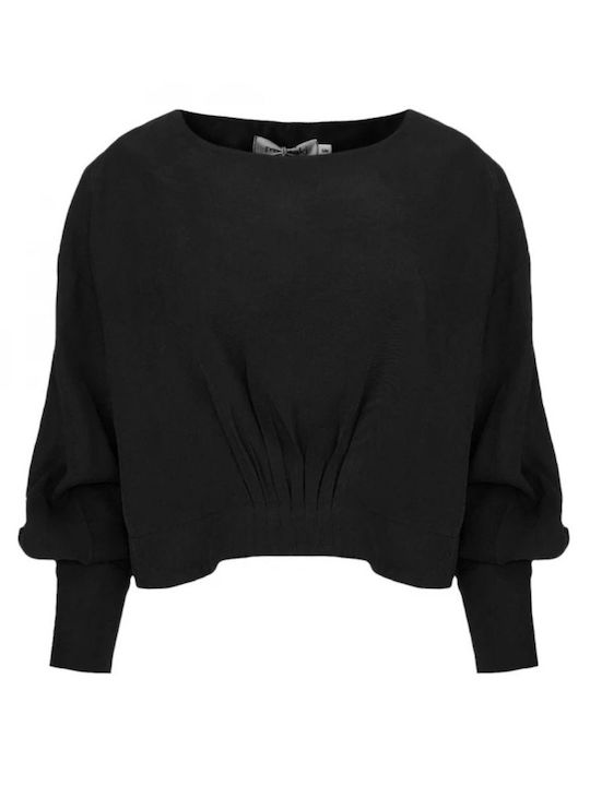 Women's Blouse Long Sleeve Black