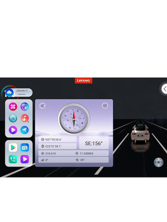Lenovo Auto-Audiosystem für Toyota Yaris 2006-2011 (Bluetooth/USB/WiFi/GPS/Apple-Carplay/Android-Auto) mit Touchscreen 9"