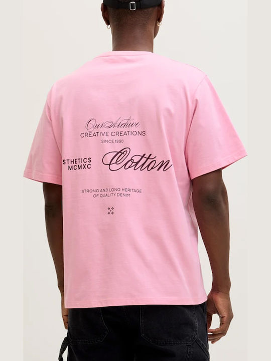 Jack & Jones Crew Neck Тениска Prism Pink