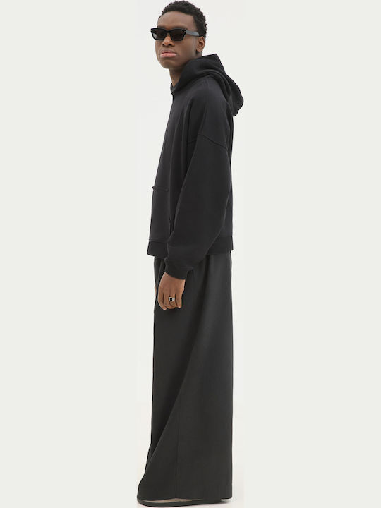 Sweatshirt with Hood Black