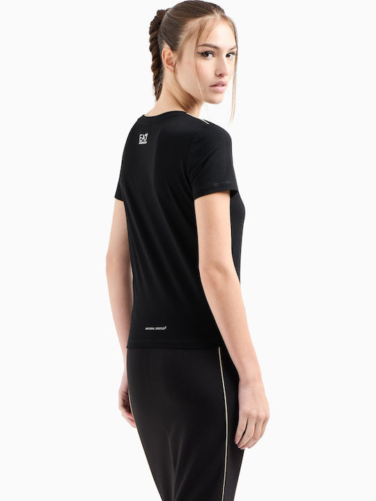Emporio Armani Natural Ventus 7 T-Shirt Black