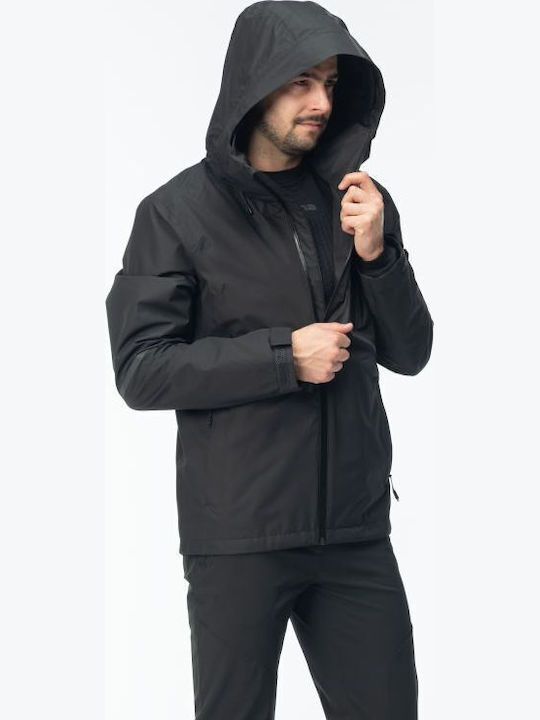 Jacket Waterproof and Windproof Black