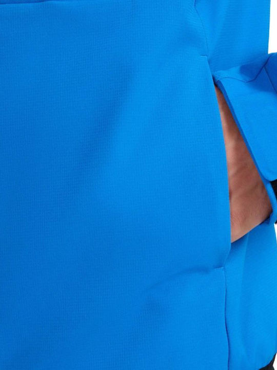 Winter Jacket Softshell Waterproof and Windproof Blue