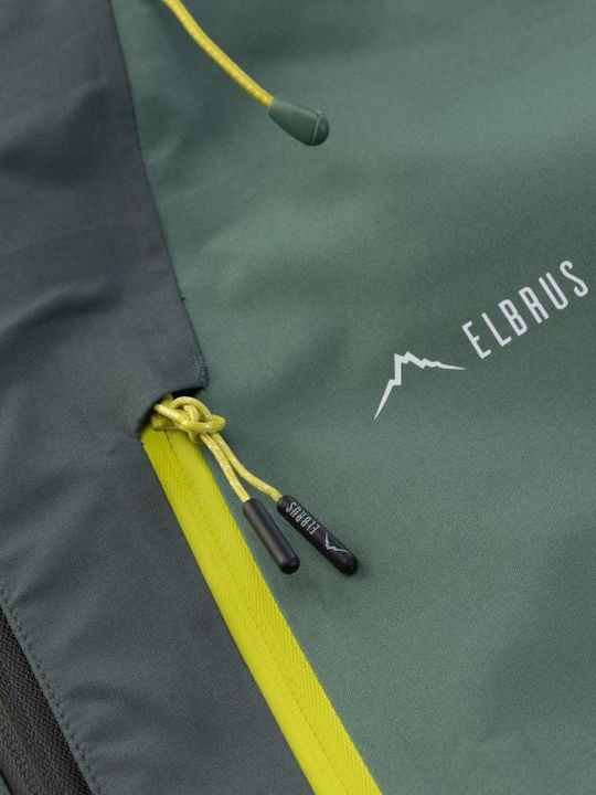 Winter Jacket Hardshell Waterproof and Windproof Green
