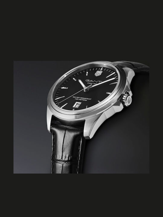 Gant Prestige Ρολόι Μπαταρίας με Δερμάτινο Λουράκι